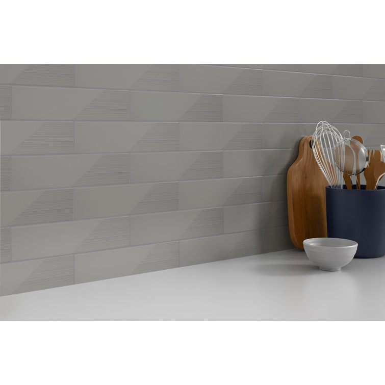 Emser Tile Express™ 3" x 12" Beveled Ceramic Tile Wayfair